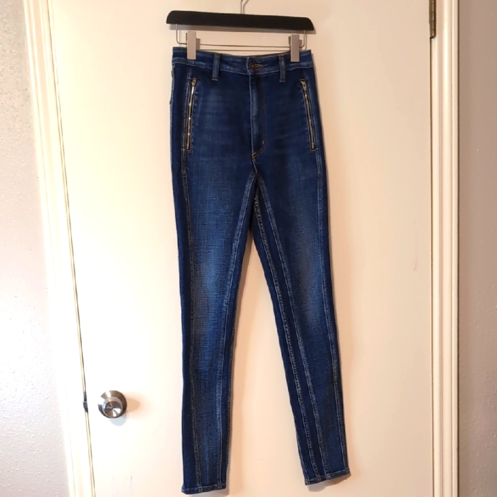 TRE by Natalie Stylish Blue Denim Jeans sz 29